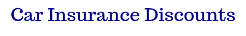 Car Insurance Discounts